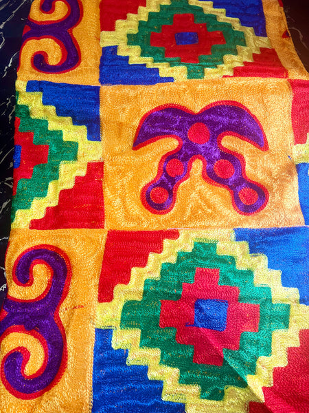 Odogwu Handwoven Authentic Joromi Men’s Kente