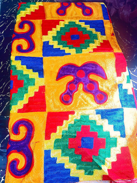 Odogwu Handwoven Authentic Joromi Men’s Kente