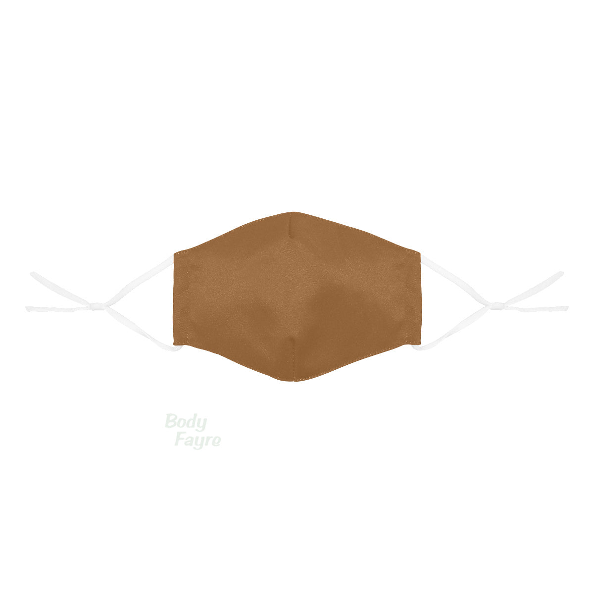 Brown Skin Tone Face Cover With Filter Pocket
