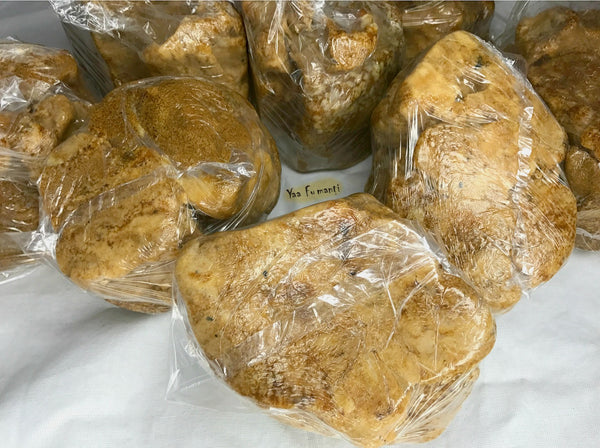 10kg African Black Soap Wholesale Light Brown