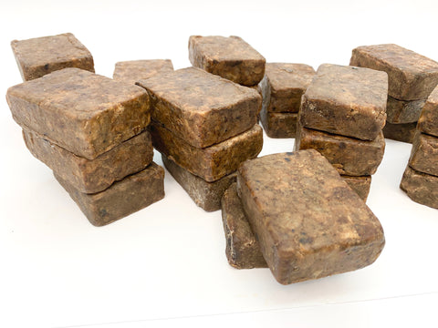 African Black Soap Bars Wholesale Box of 100
