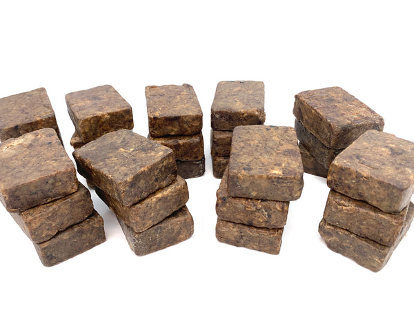 African Black Soap Bars Wholesale Box of 100